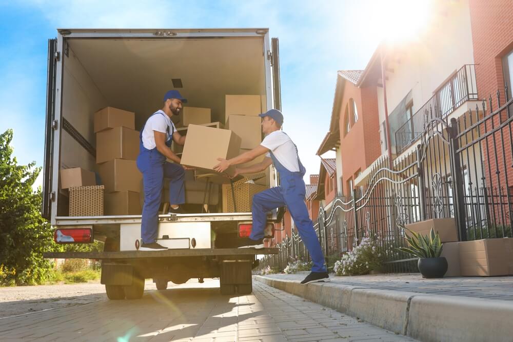 loading a truck